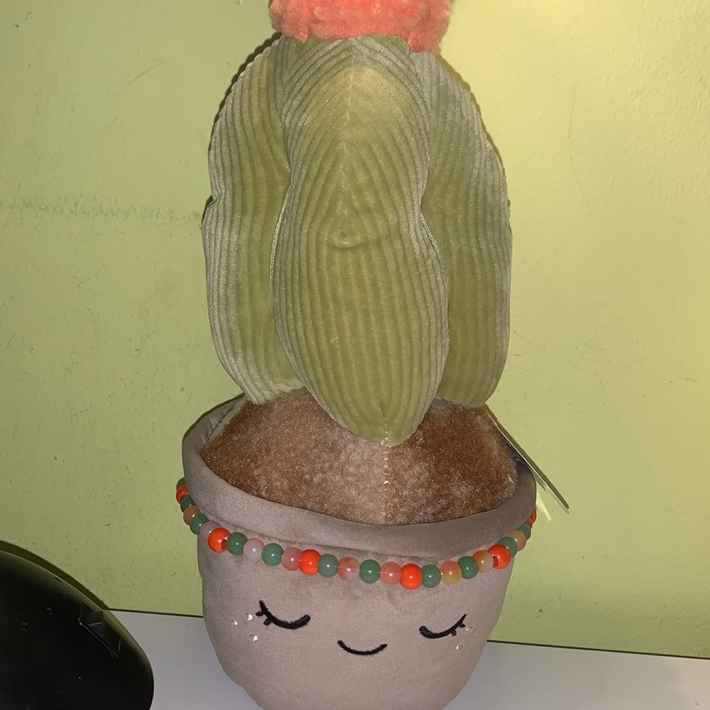 Smoochy pals plush plant no watering needed nwt